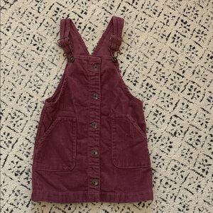 Oshkosh 3T corduroy overall jumper